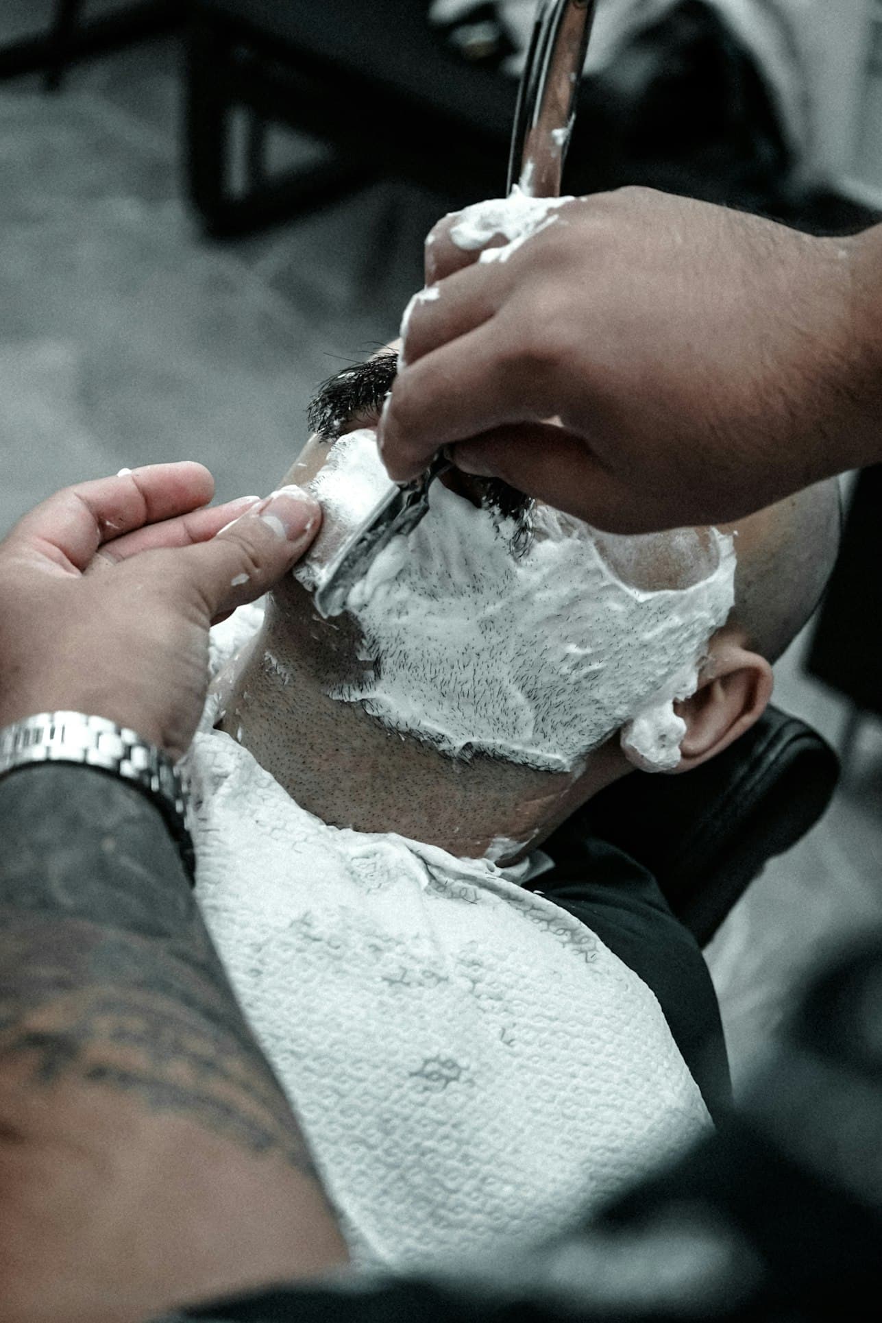 Straight Razor Shave